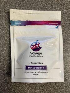 voyage lsd gummies (400ug total – 100ug/ea)